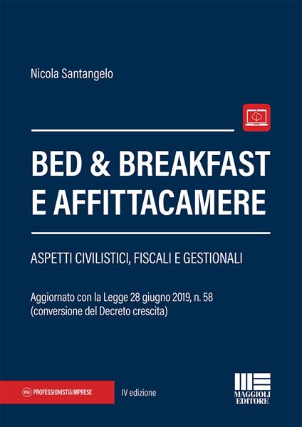 Bed & breakfast e affittacamere - Nicola Santangelo - copertina