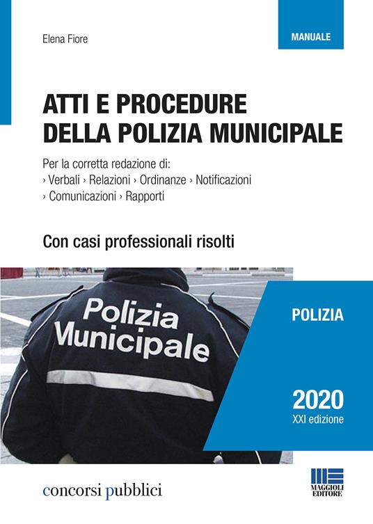 Atti e procedure della polizia municipale - Elena Fiore - copertina