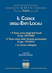 Il codice degli enti locali