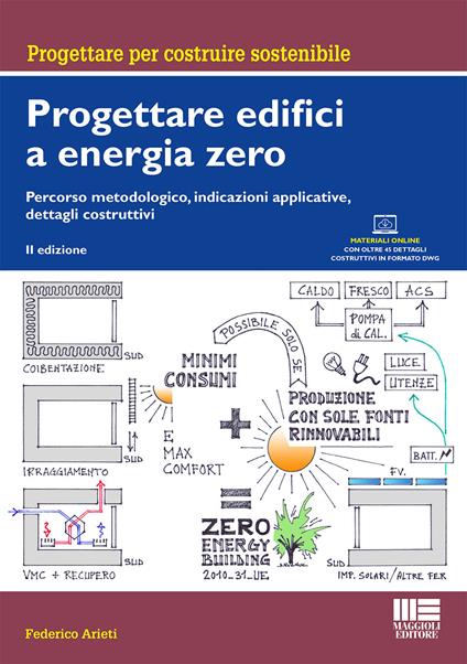 Progettare edifici a energia zero. Con espansioni online - Federico Arieti - copertina