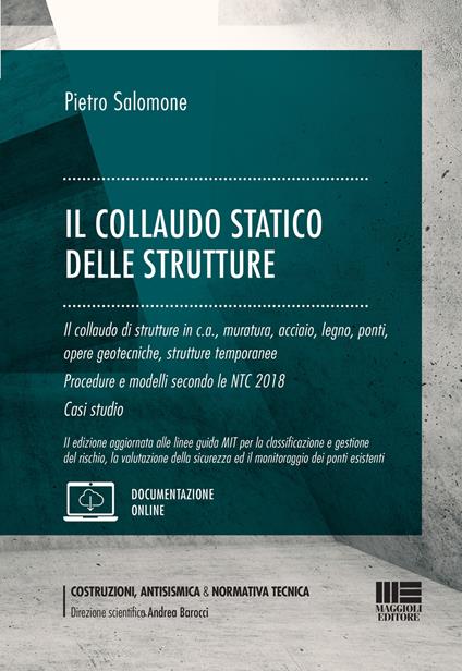 Il collaudo statico delle strutture. Con espansione online - Pietro Salomone - copertina