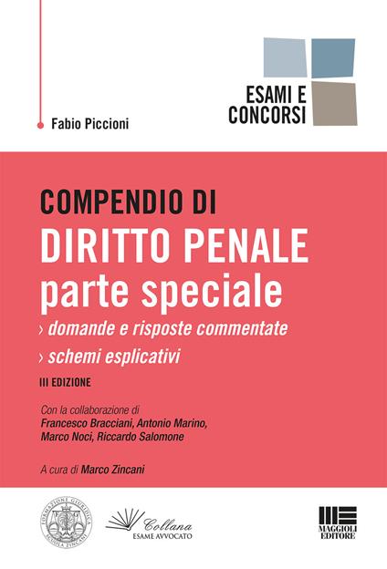 Compendio di diritto penale. Parte speciale - Fabio Piccioni - copertina