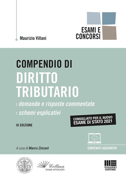  Compendio di diritto tributario -  Maurizio Villani - copertina