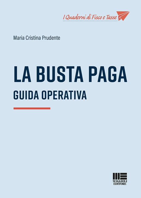 La busta paga - Maria Cristina Prudente - copertina