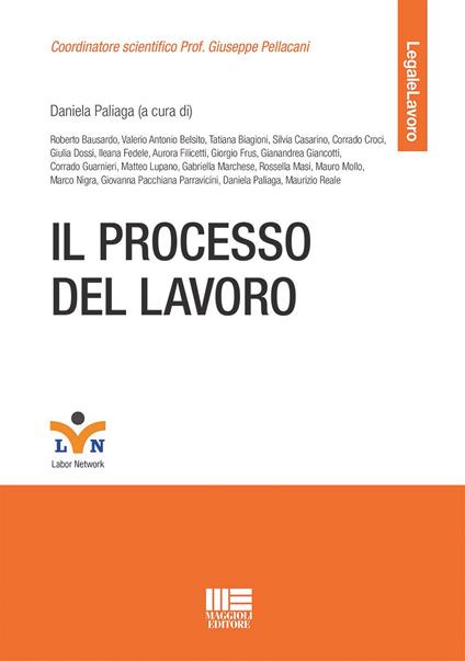 Il processo del lavoro - copertina