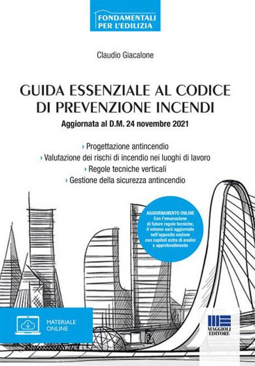 Guida essenziale al codice di prevenzione incendi - Claudio Giacalone - copertina