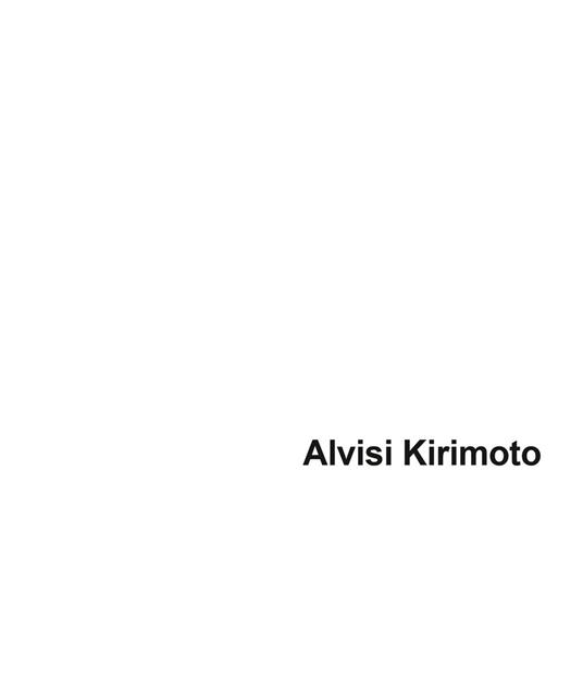 Alvisi Kirimoto. Ediz. inglese - copertina