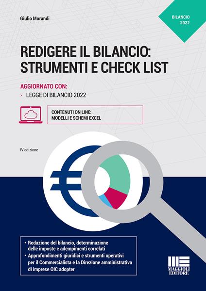 Redigere il bilancio: strumenti e check list - Giulio Morandi - copertina