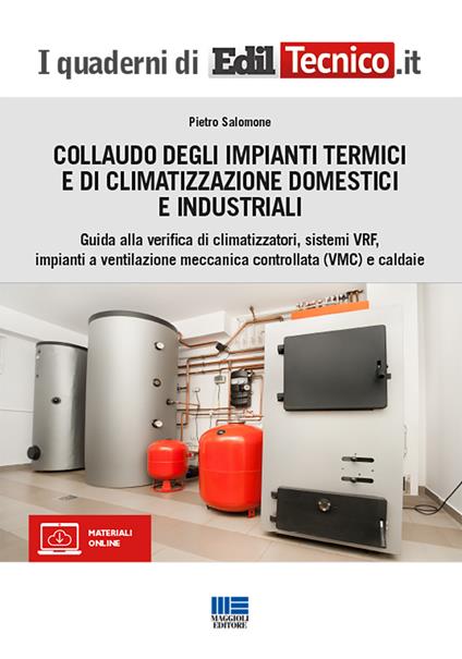 Collaudo degli impianti termici e di climatizzazione domestici e industriali - Pietro Salomone - copertina