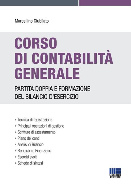 Corso di contabilità generale - Marcellino Giubilato - copertina