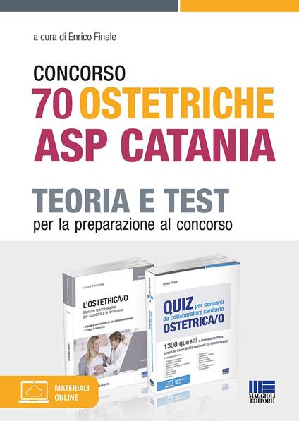 Concorso 70 ostetriche ASP Catania. Teoria e test per la preparazione al concorso. Kit. Con espansione online - copertina