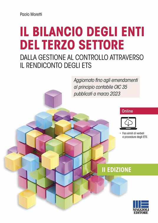 Il bilancio degli enti del terzo settore - Paolo Moretti - copertina