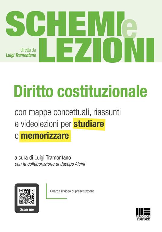 Diritto costituzionale. Schemi & lezioni. Con espansione online - copertina