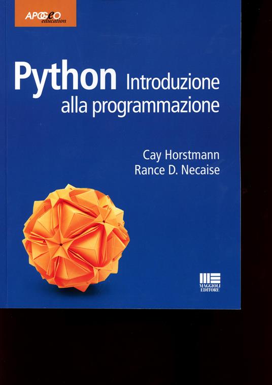 Python. Introduzione alla programmazione - Cay S. Horstmann,Rance D. Necaise - copertina