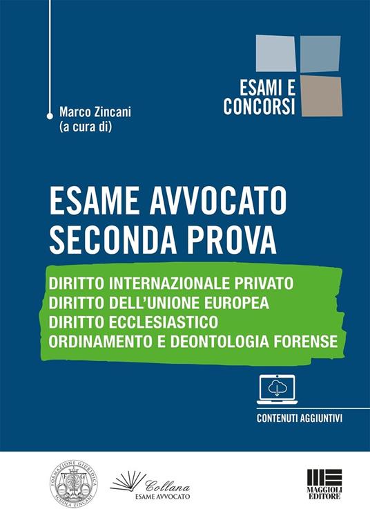 Esame avvocato. Seconda prova - copertina