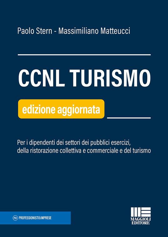 CCNL turismo - Paolo Stern,Massimiliano Matteucci - copertina