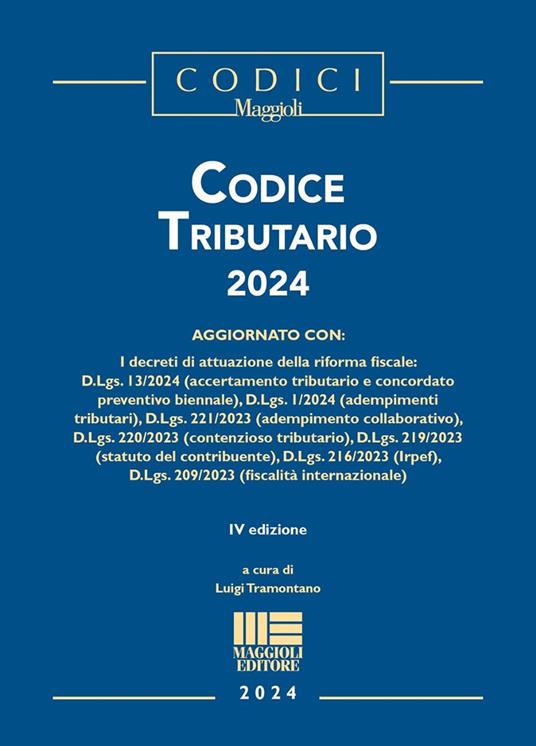 Codice tributario 2024 - copertina