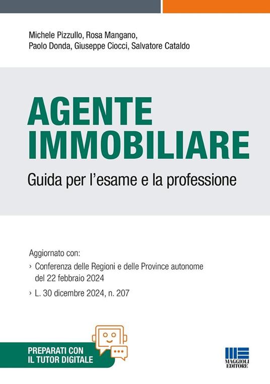 L'agente immobiliare. Guida per l'esame e la professione - Michele Pizzullo,Maria Pina De Filippo,Salvatore Cataldo - copertina