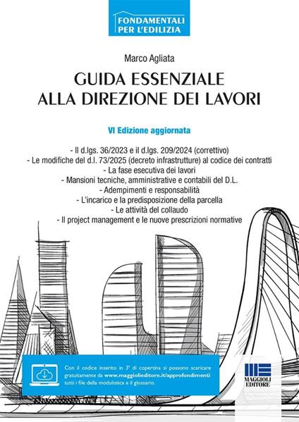 Guida essenziale alla direzione dei lavori - Marco Agliata - copertina