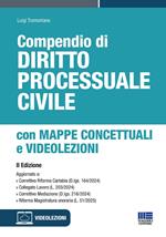 Compendio di diritto processuale civile con mappe concettuali. Con videolezioni