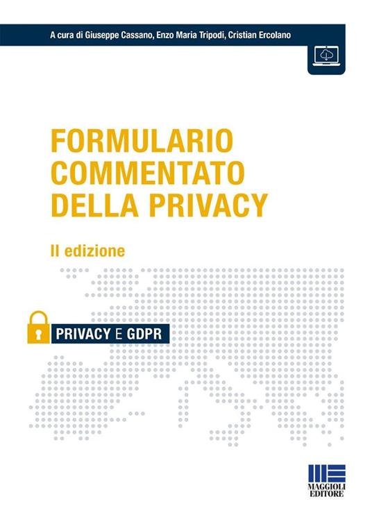 Formulario commentato della privacy - copertina