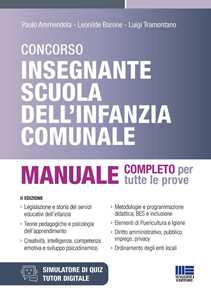Concorso Insegnante Scuola dell infanzia comunale. Manuale completo...