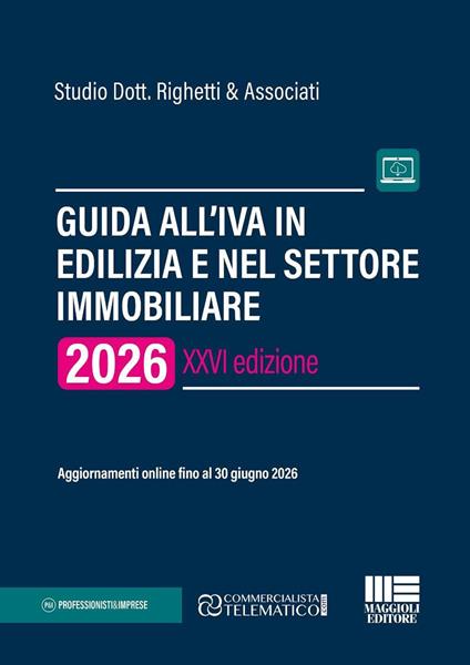Guida all'IVA in edilizia e nel settore immobiliare 2026 - copertina