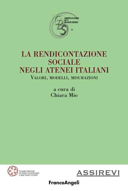 La rendicontazione sociale negli atenei italiani. Valori, modelli, misurazioni - copertina