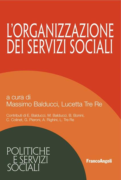 L' organizzazione dei servizi sociali - copertina