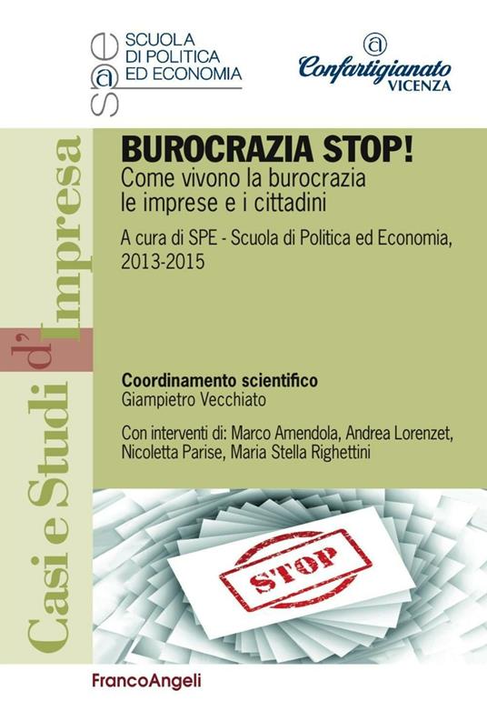 Burocrazia stop! Come vivono la burocrazia le imprese e i cittadini - copertina