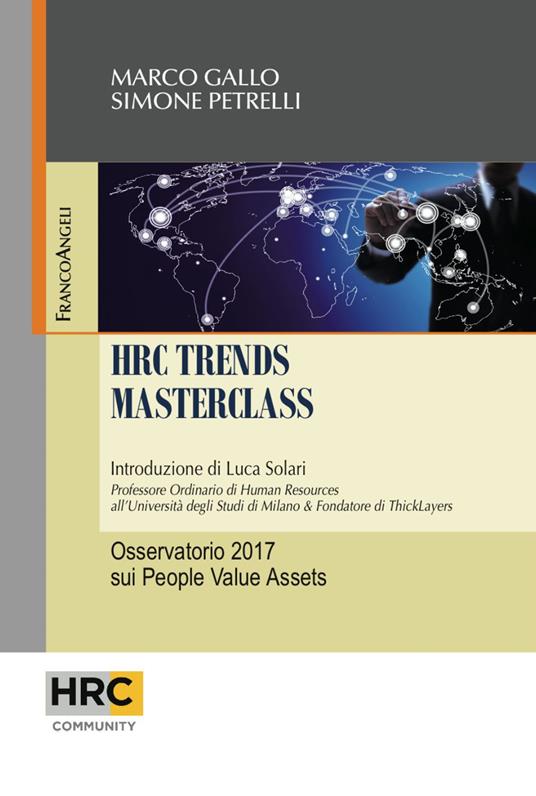 HRC trends masterclass. Osservatorio 2017 sui People Value Assets - Marco Gallo,Simone Petrelli - copertina