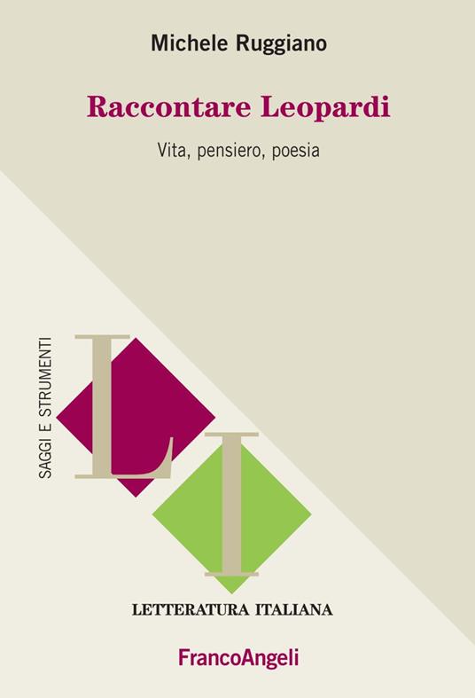 Raccontare Leopardi. Vita, pensiero, poesia - Michele Ruggiano - copertina