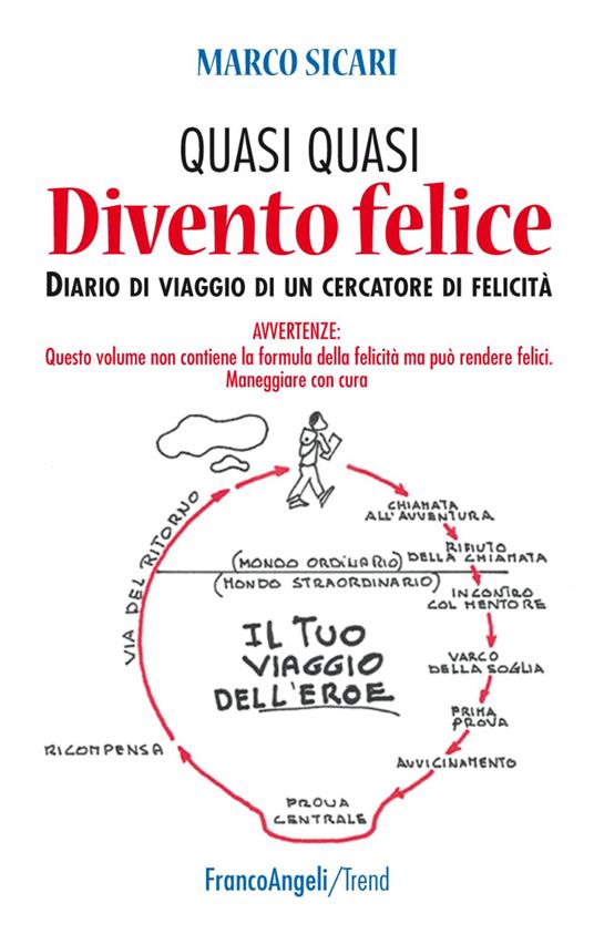 Quasi quasi divento felice. Diario di viaggio di un cercatore di felicità - Marco Sicari - copertina
