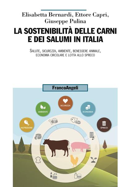 La sostenibilità delle carni e dei salumi in Italia. Salute, sicurezza, ambiente, benessere animale, economia circolare e lotta allo spreco - Elisabetta Bernardi,Ettore Capri,Giuseppe Pulina - copertina