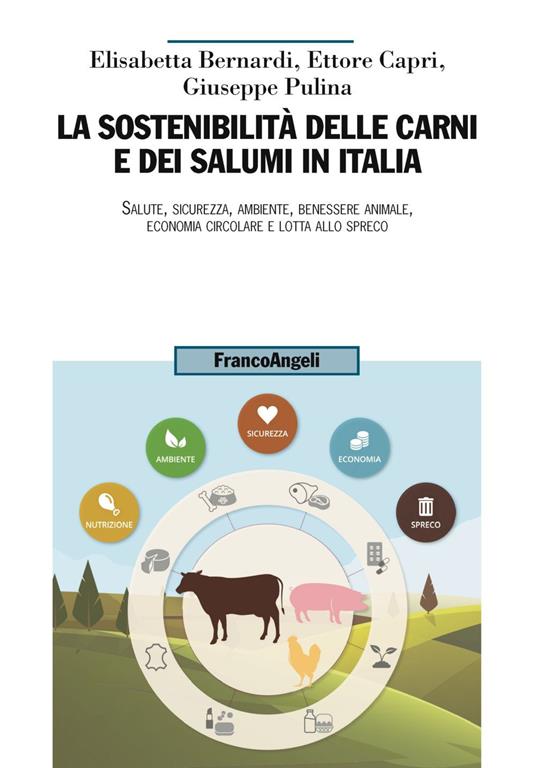 La sostenibilità delle carni e dei salumi in Italia. Salute, sicurezza, ambiente, benessere animale, economia circolare e lotta allo spreco - Elisabetta Bernardi,Ettore Capri,Giuseppe Pulina - copertina