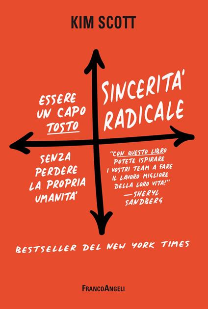 Sincerità radicale. Essere un capo "tosto" senza perdere la propria umanità - Kim Scott - copertina