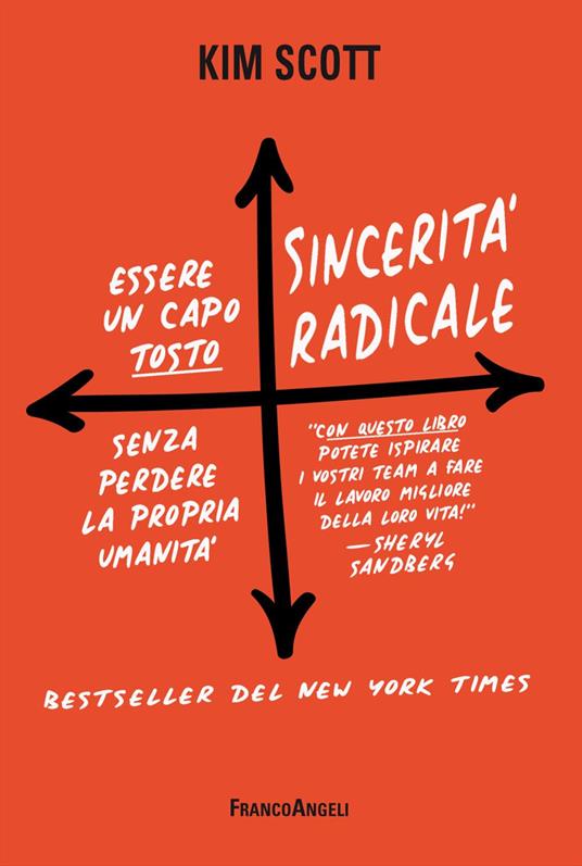 Sincerità radicale. Essere un capo "tosto" senza perdere la propria umanità - Kim Scott - copertina