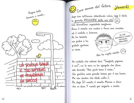 La mia vita da smiley, Diario di un eroe... alle medie - Anne Kalicky - 2