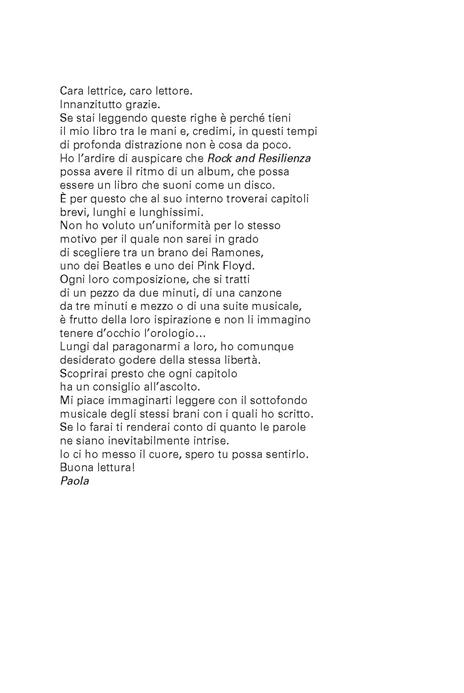 Rock and resilienza. Come la musica insegna a stare al mondo - Paola Maugeri - 2