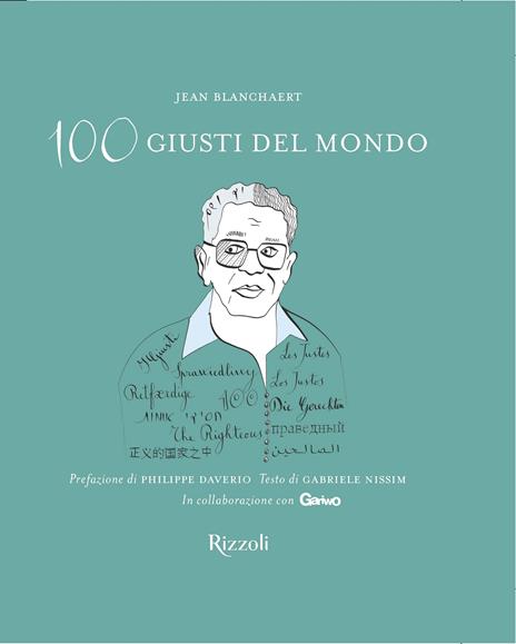 100 giusti del mondo - Jean Blanchaert,Gabriele Nissim - copertina