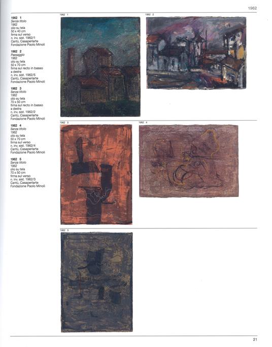 Minoli. Catalogo generale della pittura. Ediz. illustrata. Vol. 1: 1959-1979. - 2
