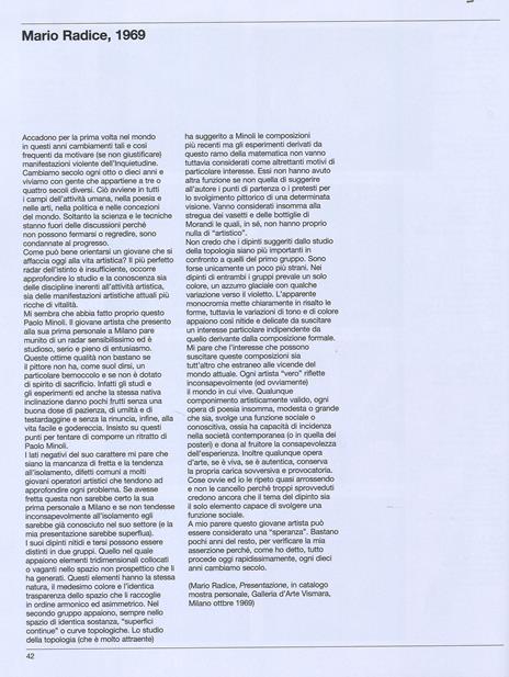 Minoli. Catalogo generale della pittura. Ediz. illustrata. Vol. 1: 1959-1979. - 3