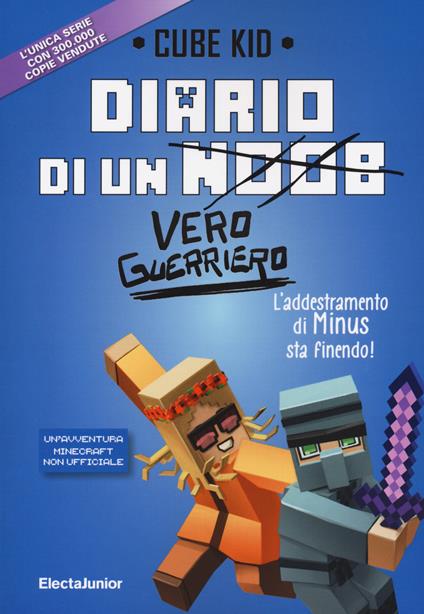 Diario di un vero guerriero - Cube Kid - copertina