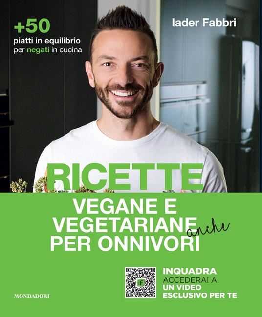 Ricette vegane e vegetariane anche per onnivori - Iader Fabbri - copertina