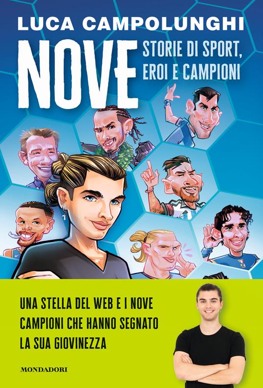 Nove. Storie di sport, eroi e campioni - Luca Campolunghi - copertina