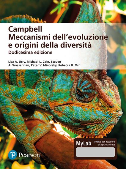 Campbell. Meccanismi dell'evoluzione e origini della diversità. Ediz. mylab. Con espansione online - copertina