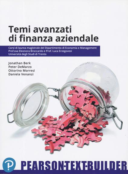 Temi avanzati di finanza aziendale. Con Contenuto digitale per accesso online - copertina