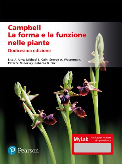 Campbell. La forma e la funzione nelle piante. Ediz. mylab - copertina
