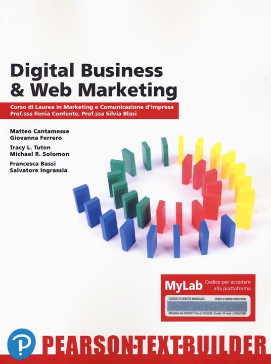 Digital business & web marketing. Con MyLab - Matteo Cantamesse,Tracy L. Tuten - copertina