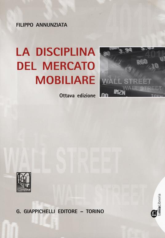 La disciplina del mercato mobiliare - Filippo Annunziata - copertina